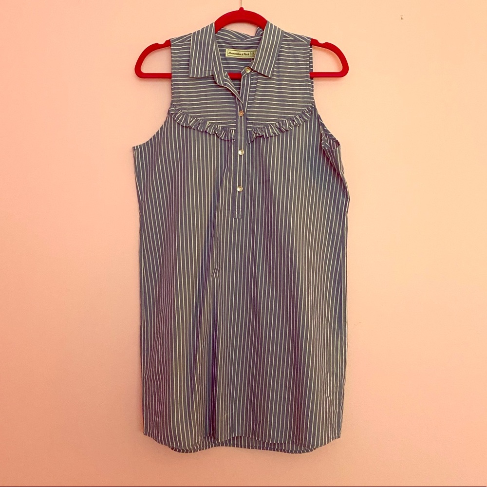 Abercrombie Sleeveless Shirt Dress